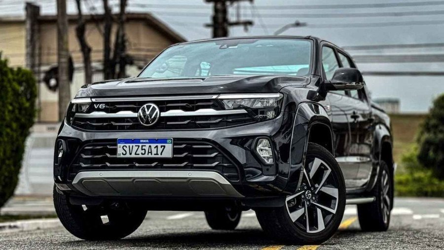 Volkswagen Amarok V6 preta
